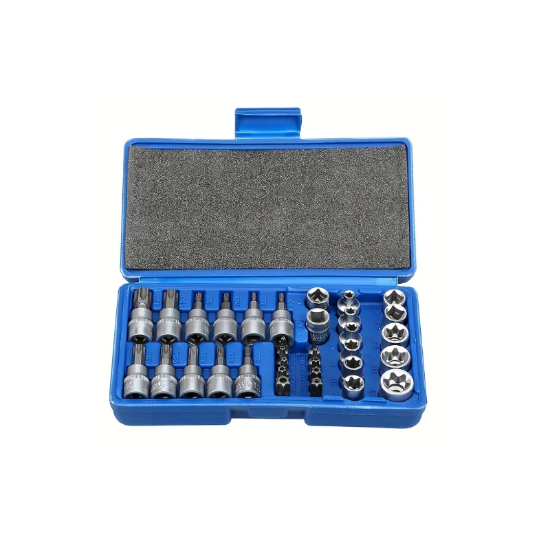 DADOS PUNTA TORX MACHO HEMBRA 30 PZS