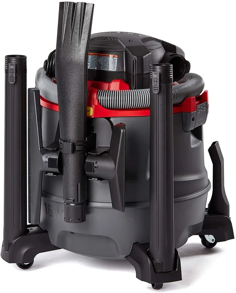 ASPIRADORA ROJA DE 16 Galones 6.5 HP 2