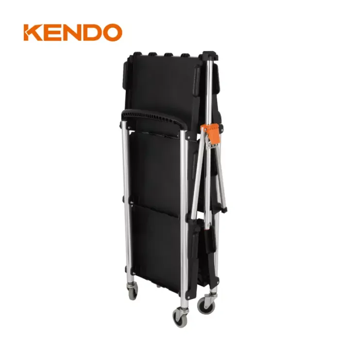 Caja de herramientas plegable de metal 65.8 x 42.5 x 85.5 cm 4