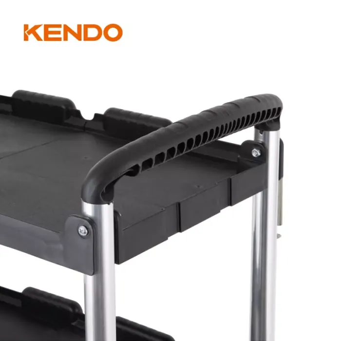Caja de herramientas plegable de metal 65.8 x 42.5 x 85.5 cm 2