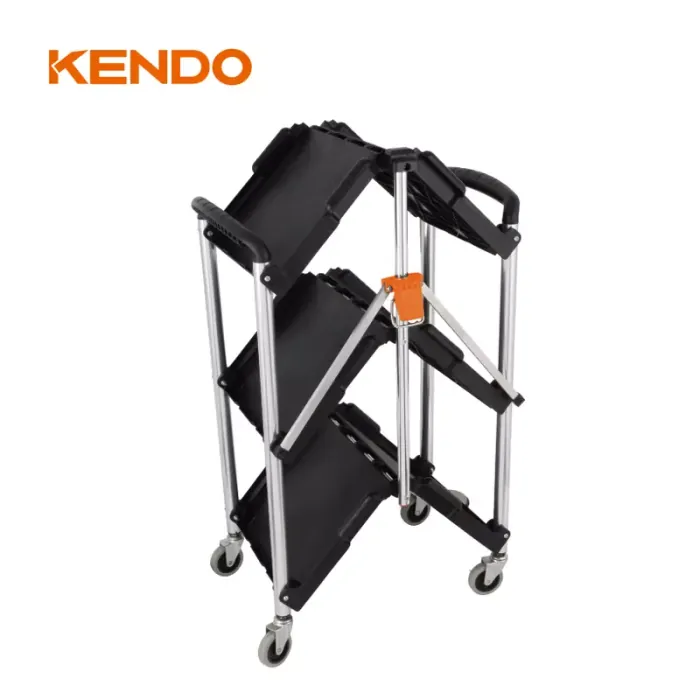 Caja de herramientas plegable de metal 65.8 x 42.5 x 85.5 cm 1