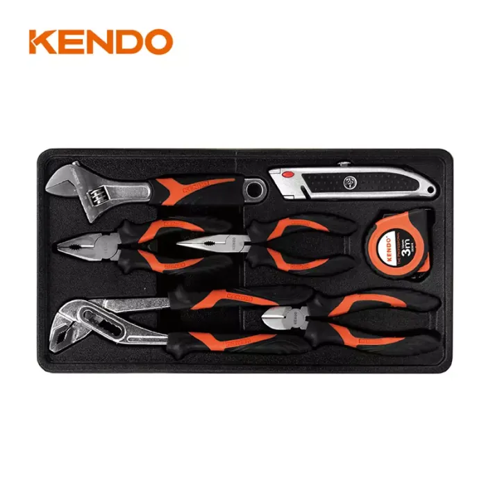 juego de 86 herramientas con caja metalica kendo 4
