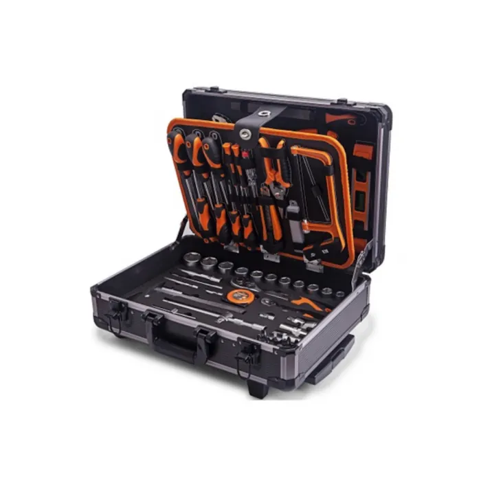 juego de 161 herramientas con caja de aluminio