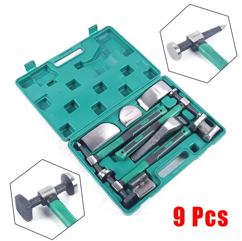 Juego Martillo Latonero para enderezado 9 pzs