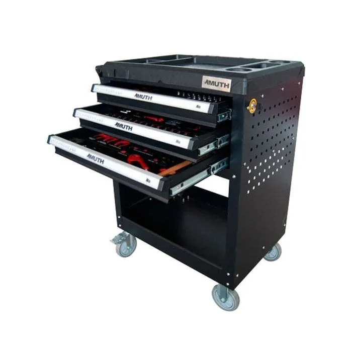 Gabinete organizador herramientas 3 bandejas (solo mueble)