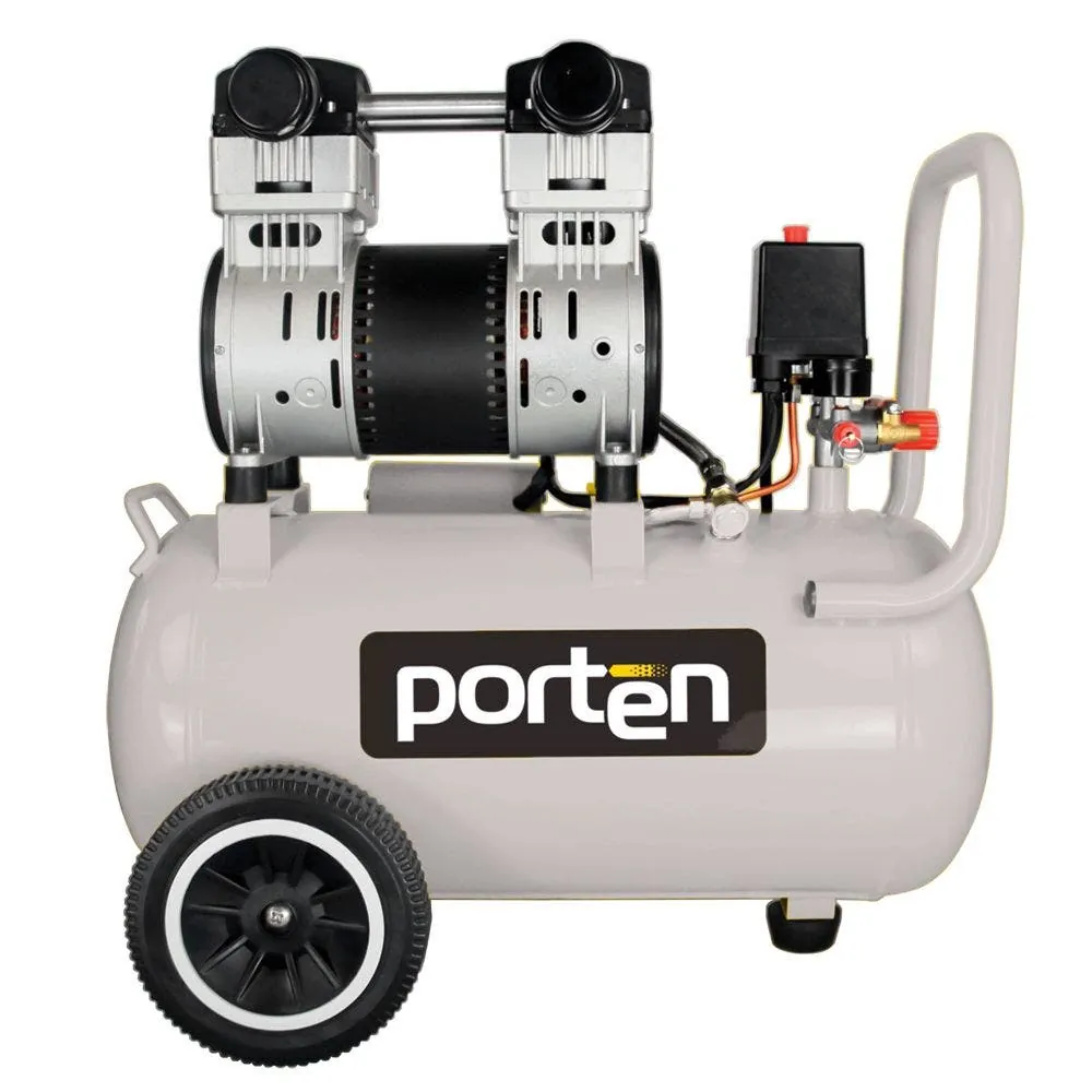 Compresor de 2hp 40 litros y 110 voltios silencioso sin aceite
