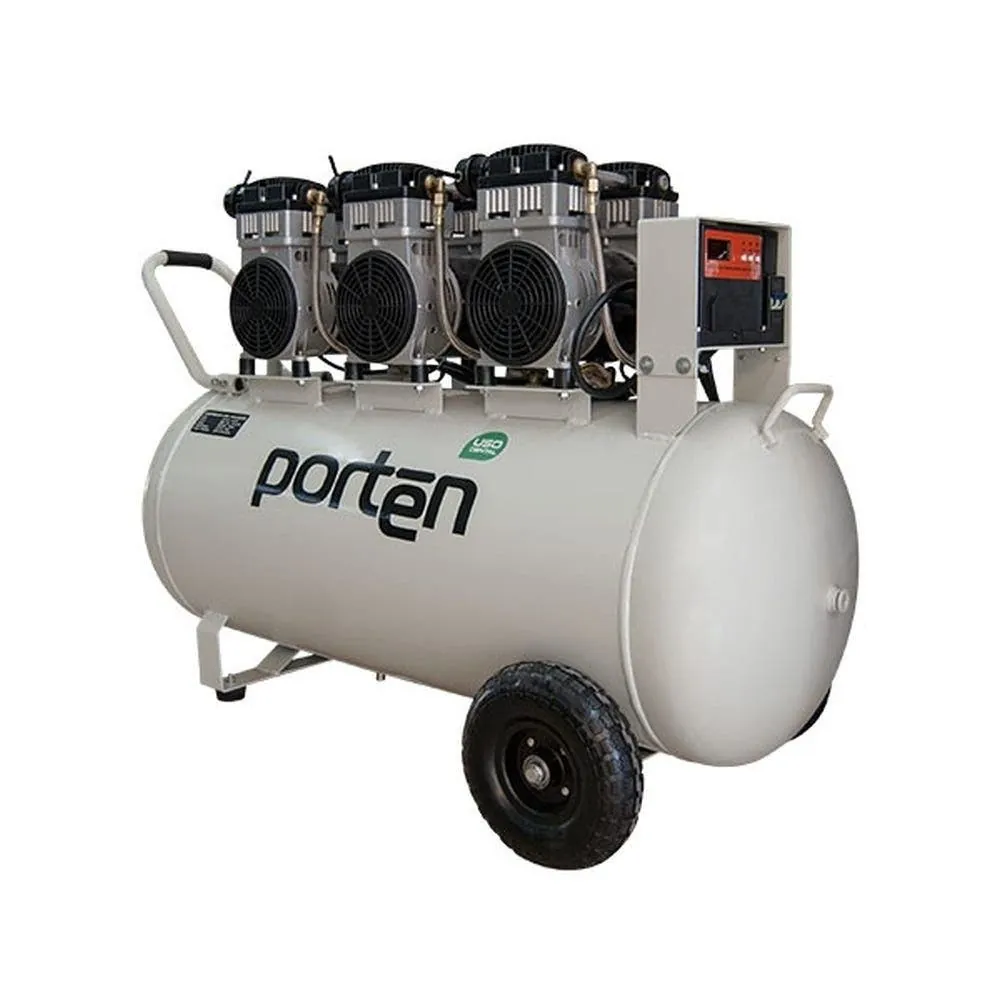 Compresor silencioso sin aceite de 6 hp 21 cfm