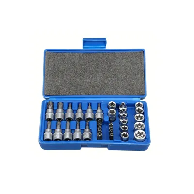 DADOS PUNTA TORX MACHO HEMBRA 30 PZS