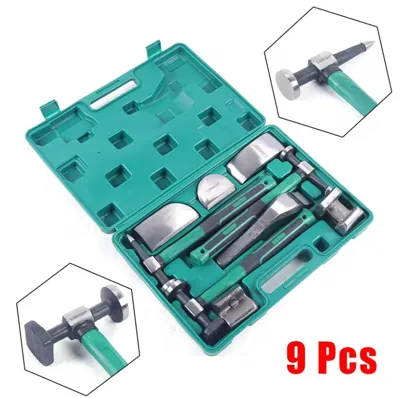 Juego Martillo Latonero para enderezado 9 pzs