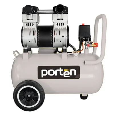 Compresor de 2hp 40 litros y 110 voltios silencioso sin aceite