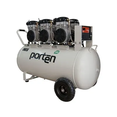 Compresor silencioso sin aceite de 6 hp 21 cfm