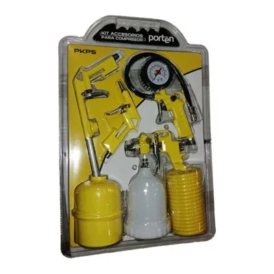 Kit pistola de pintar con accesorios